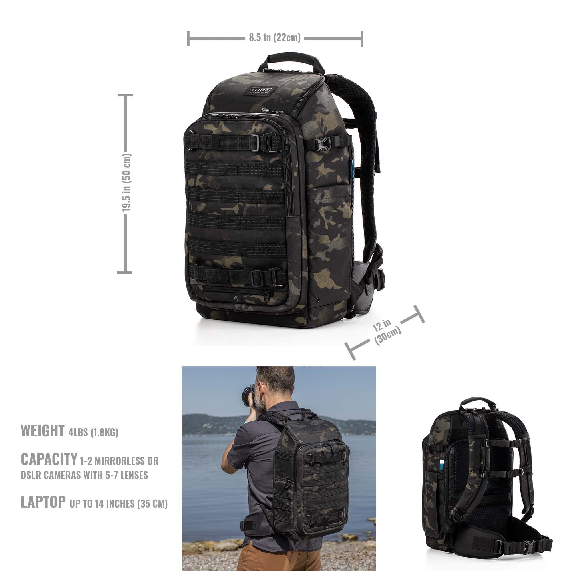 Amazon.com : Tenba Axis v2 20L Camera Backpack for DSLR and