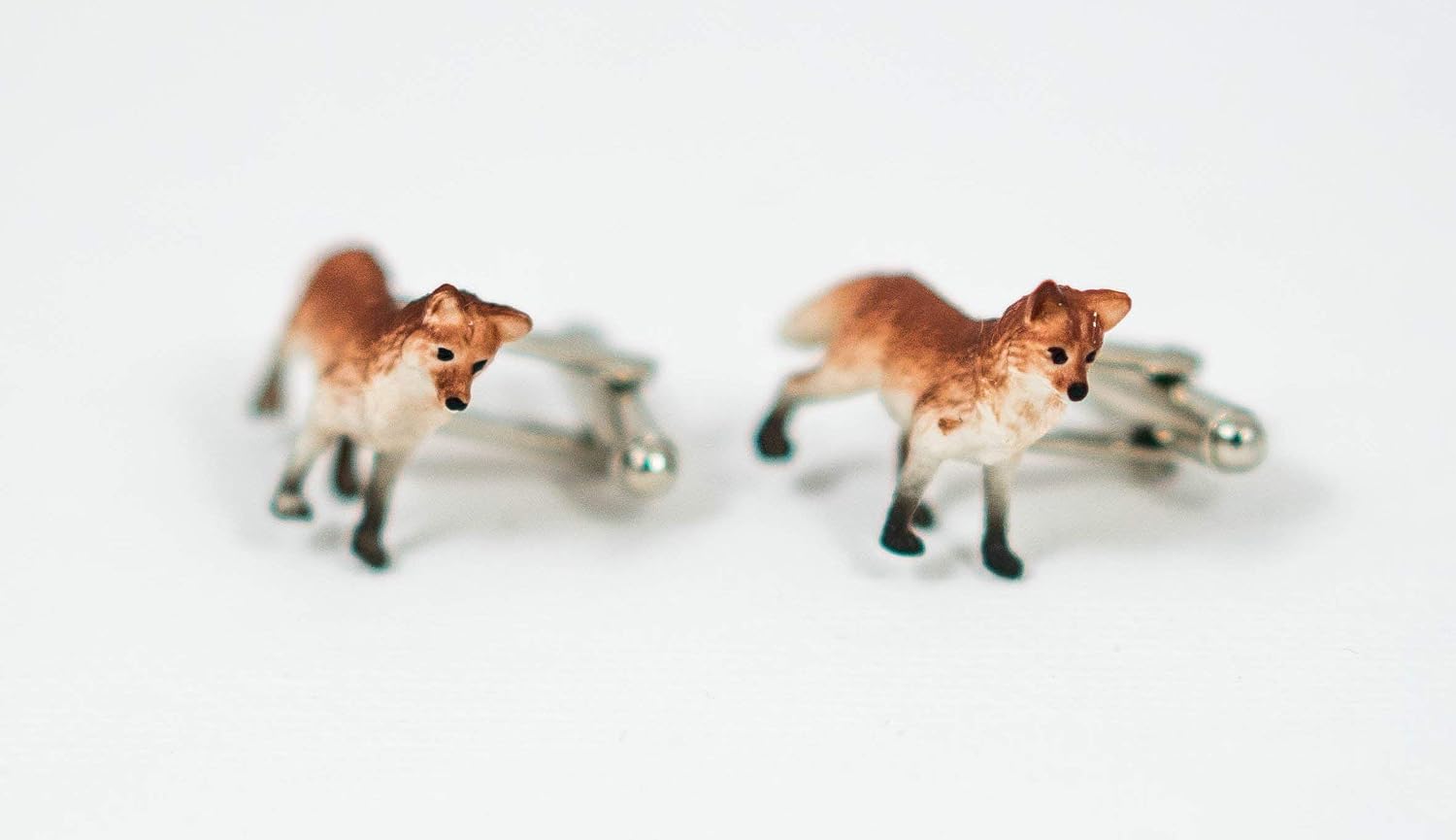 Red Fox Cufflinks, Lapel Pins, Tie Bars, Earrings, Jewelry and Accessories