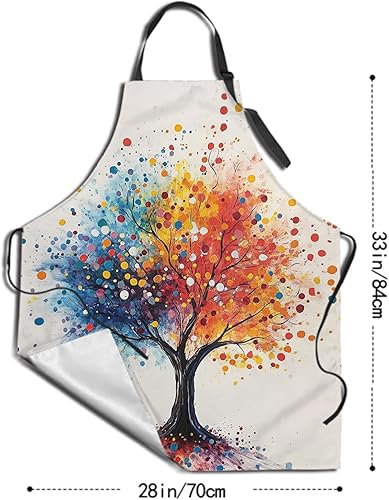 Miniatura 5 de Delantales de cocina resistentes a las manchas impermeables para parrilla barbacoa hornear 27 x 31 pulgadas