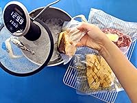 Vista 4 de Tuxton Home THBCZ2-SS9-B Chef Series Sous Vide Pot, 9.8 qt, Silver, 9.8-Quart Pot