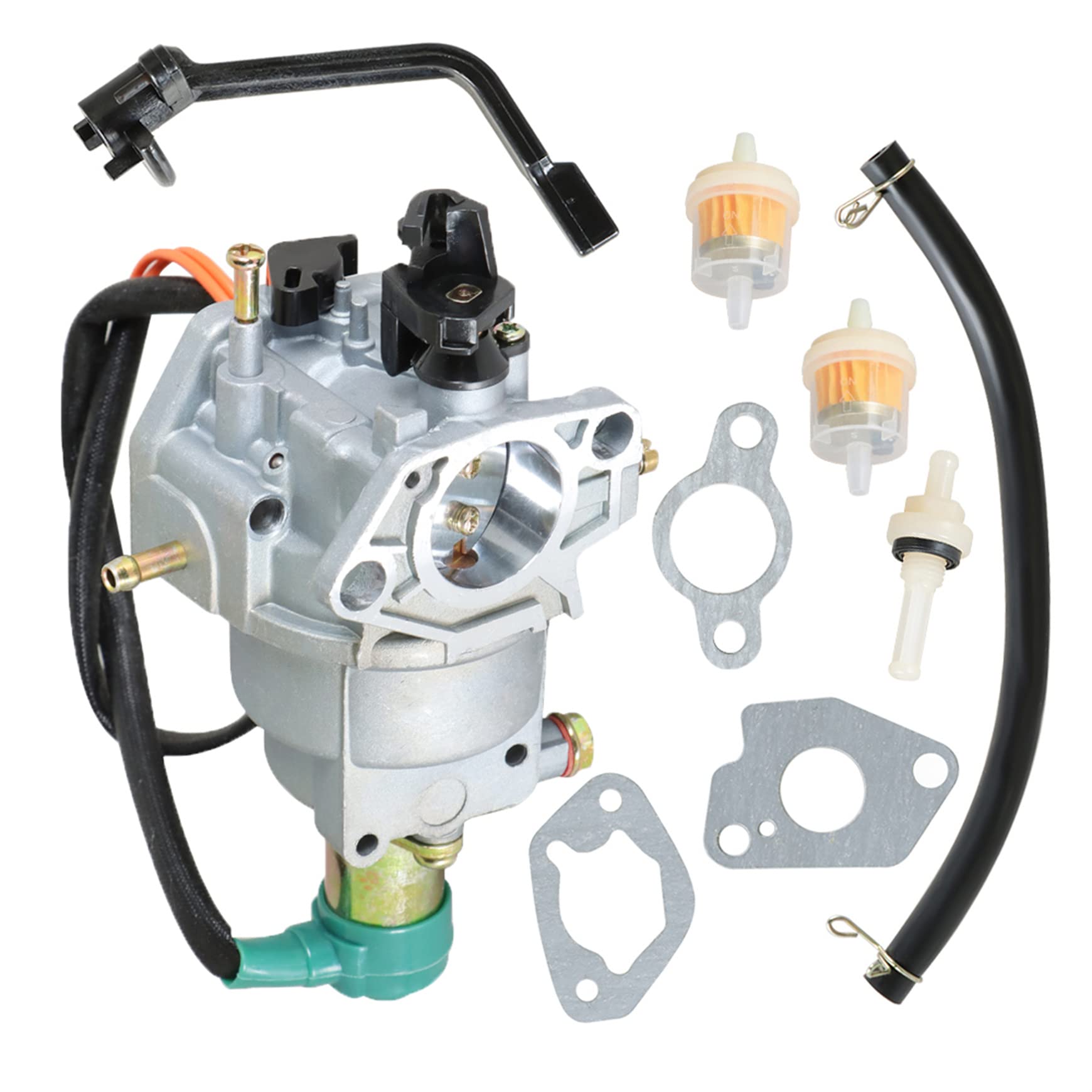 16-Piece Carburetor Main Jet Kit - 90-150 Size Range For 125CC 150CC GY6 Scooters & ATVs