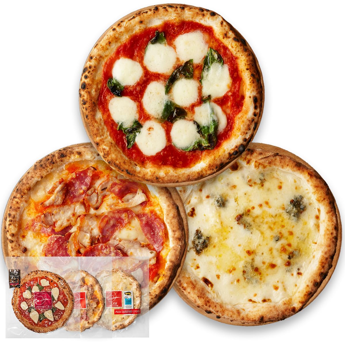 Amazon | サルヴァトーレセット3枚 冷凍ピザ サルバトーレ Pizza 