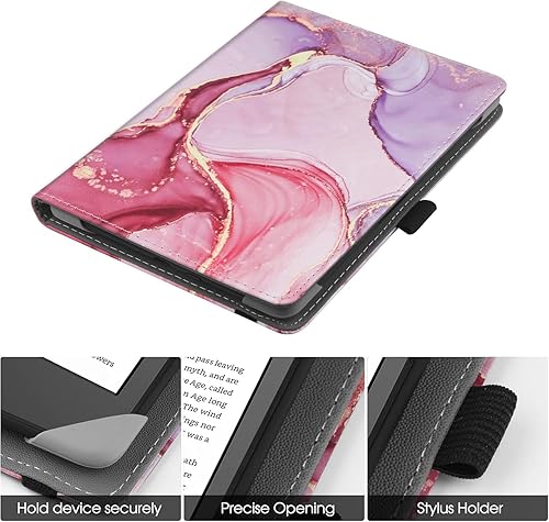 Miniatura 2 de Funda universal para lectores electrónicos de 6 a 6.8 pulgadas, funda Paperwhite con correa de mano compatible con todos los libros de 6 pulgadas y