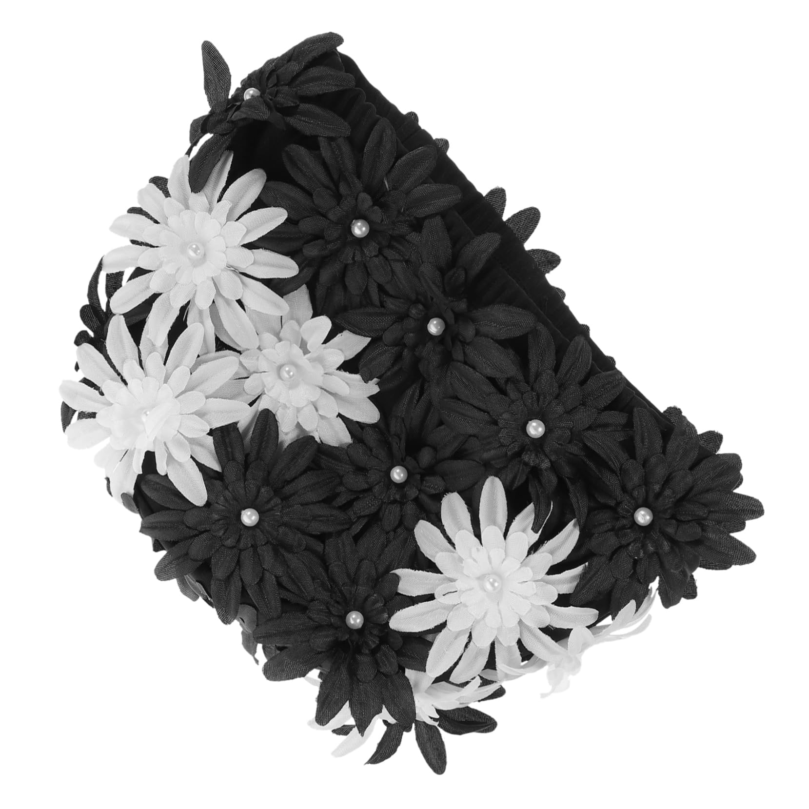 Hemobllo Gorro De Baño Adulto Nadadores De Las Mujeres Tela De Gorro De Baño para Sombrero De Natación Gorro De Baño Floral Gorra De Natación Rosa Gorra De Mujer Malla Brocado