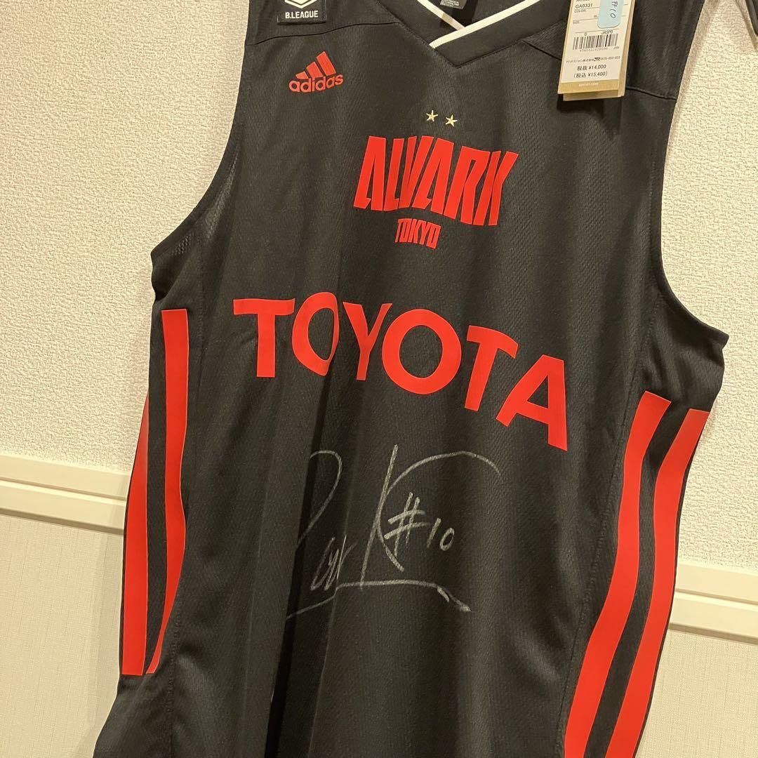 アルバルク東京 ザックバランスキー サイン入 ウェア アディダス アルバルク東京 ザックバランスキー サイン入 ウェア アディダス