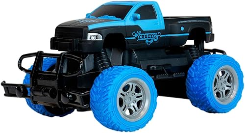 Miniatura 5 de Coches RC 118 para niños, camión monstruo de control remoto todoterreno Crawler Pick-up Juguetes RC Car Regalos para niños