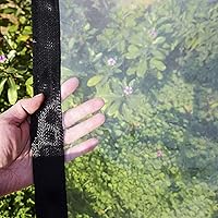 Vista 2 de Lona impermeable de 4 x 9.9 pies, lona transparente de polietileno, cubierta protectora multiusos a prueba de desgarros, resistente a