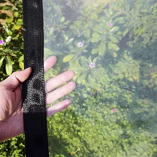 Miniatura 2 de Lona impermeable de 4 x 9.9 pies, lona transparente de polietileno, cubierta protectora multiusos a prueba de desgarros, resistente a la
