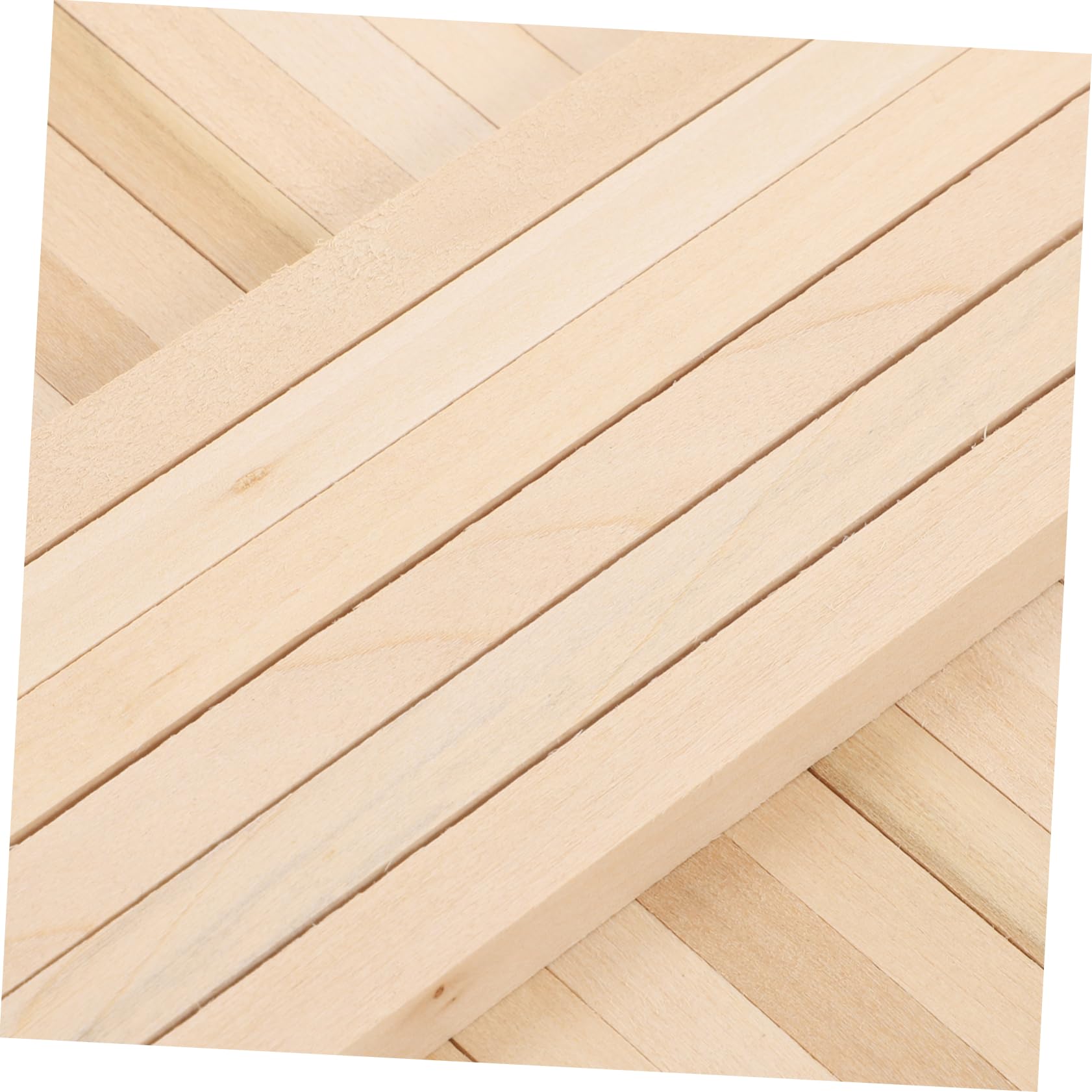 Anneome Selbstgemacht Holzstäbe aus Unbehandeltem Holz mit Glatter Oberfläche und Flexibler Struktur 60 Stück für Kreative Selbstgemacht Projekte und Modellbau