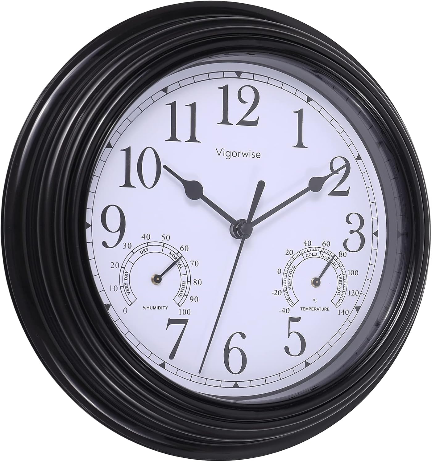 Vigorwise Wall Clock, Sweep Silent Movement Accurate Clocks with