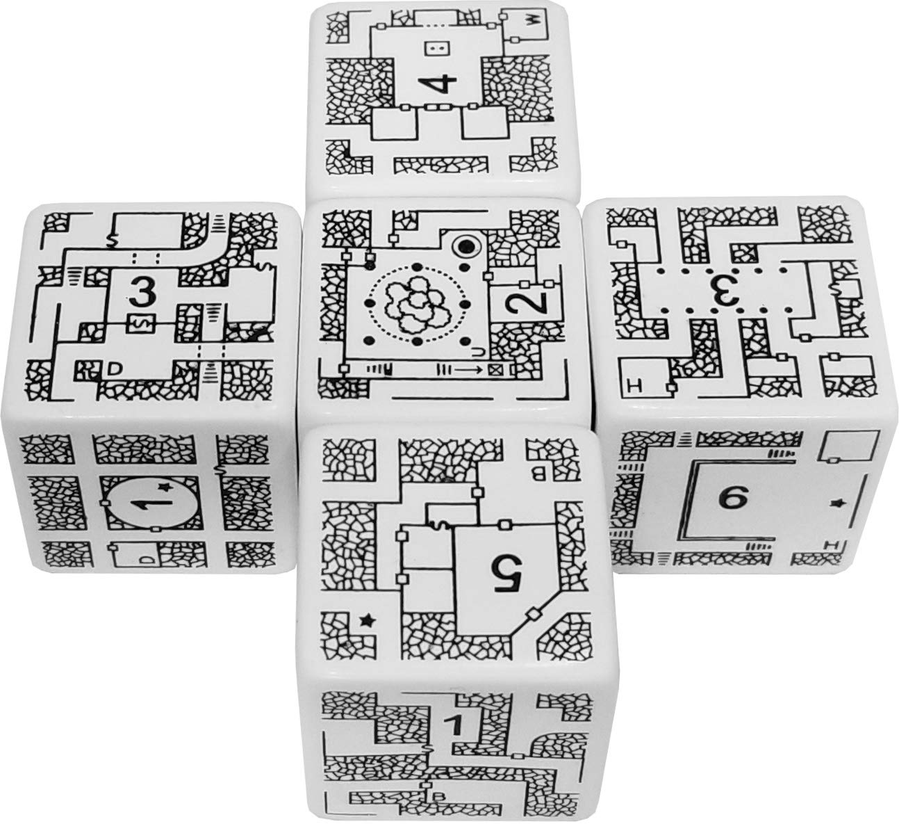 Amazon | Inkwell Ideas ダンジョンモーフ ダイス 冒険家セット