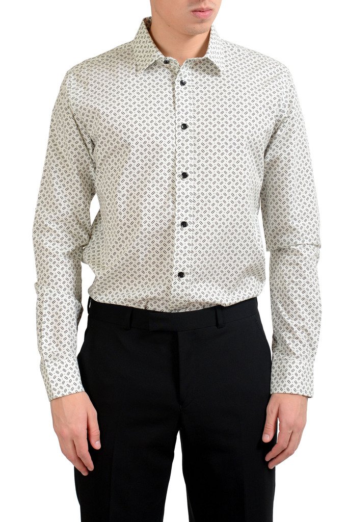 Saint Laurent Men's Long Sleeve Dress Shirt
