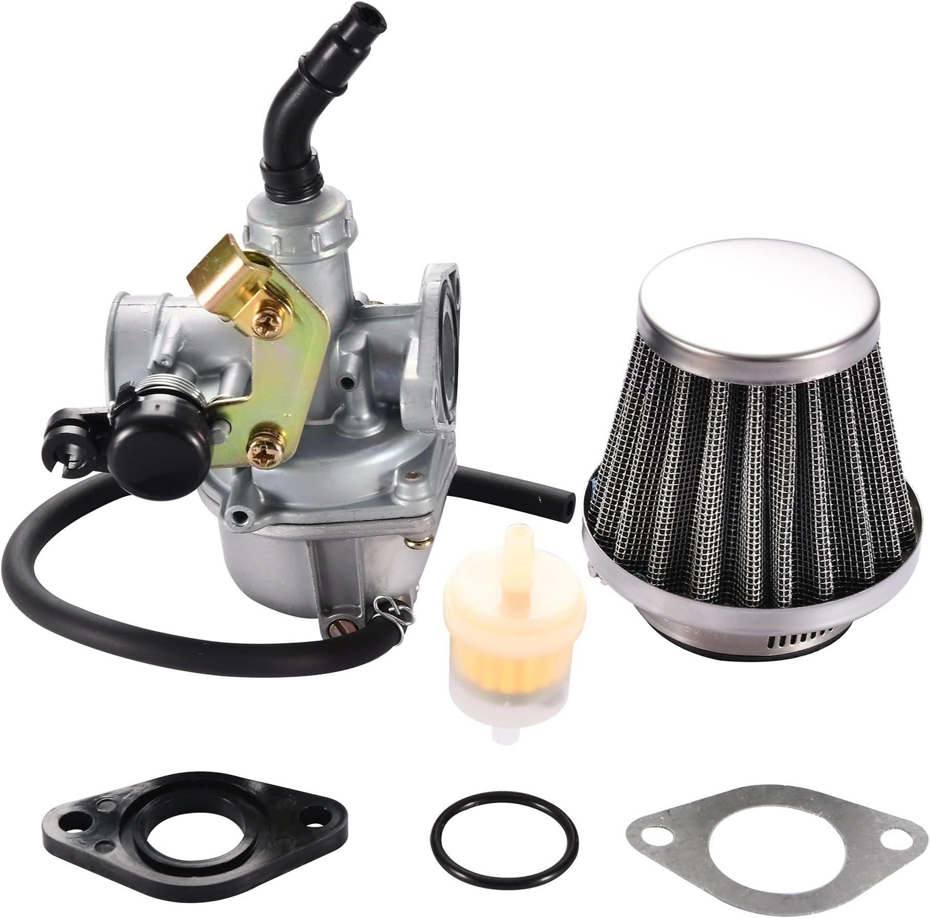 GOOFIT PZ19 Carburateur 35mm Filtre à air Remplacement pour