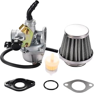 GOOFIT PZ19 Carburetor with Air Filter Cable Choke for 50cc 70cc 90cc 110cc 125cc Chinese ATV Quad Go-kart