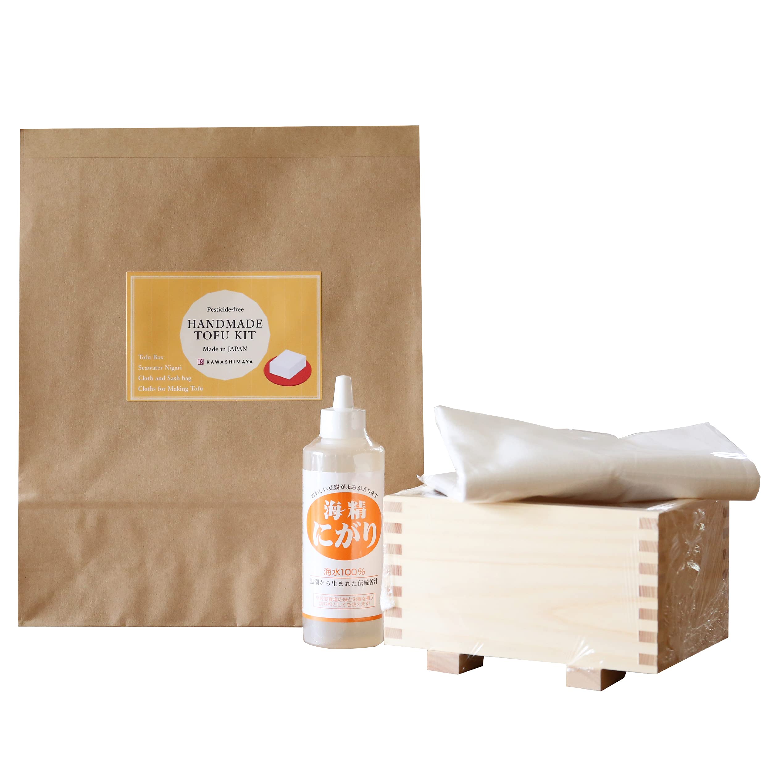 Buy KAWASHIMAYATofu Maker Kit, Premium Set of Tofu Press Box from