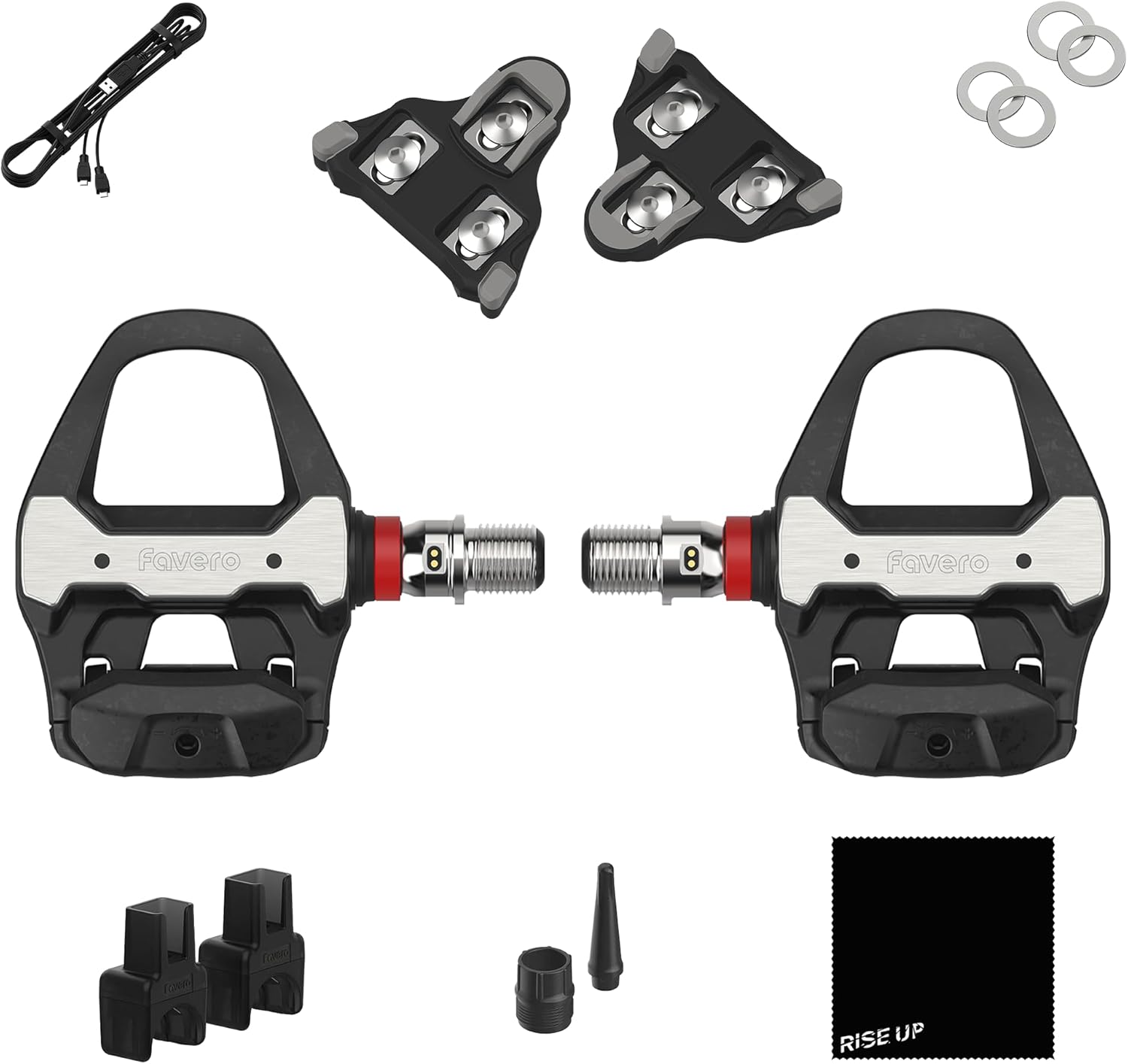 Amazon.com: Favero Assioma PRO RS-2, Dual-Sensing Side Pedal Based SPD ...