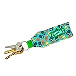 Chums Neoprene Floating Keychain for Boat Keys, Car Keys, Water Craft Key Float - Water Sports & Boating Accessories - Beer Can Happy Hour