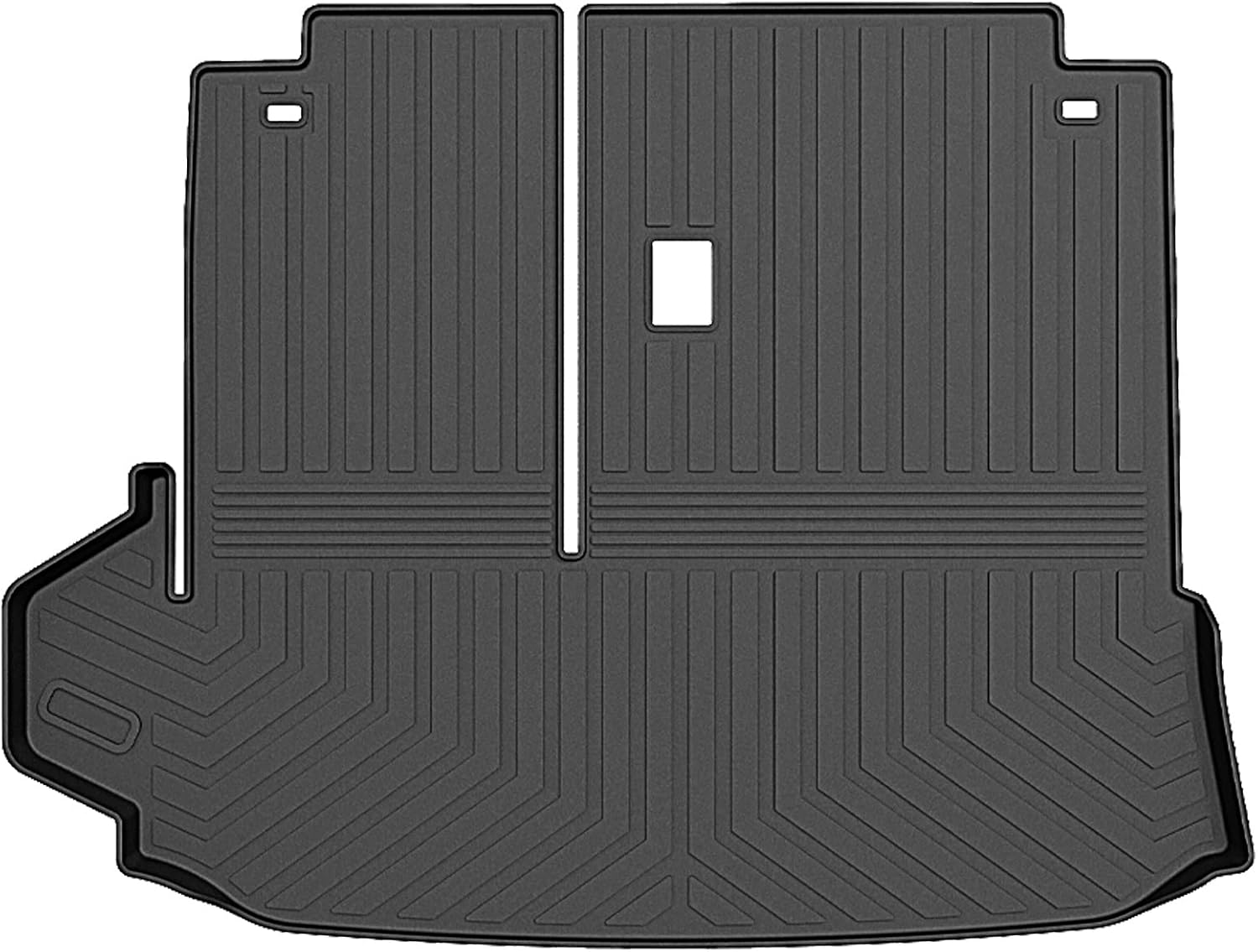 Cartist Cargo Liner Compatible with Toyota Highlander 7 Seats 2020 2021 2022 2023 2024 2025 (NOT fit Hybrid) Accessories All Weather Trunk Mat TPE (Only Fits Models Without Subwoofer in Trunk Area)
