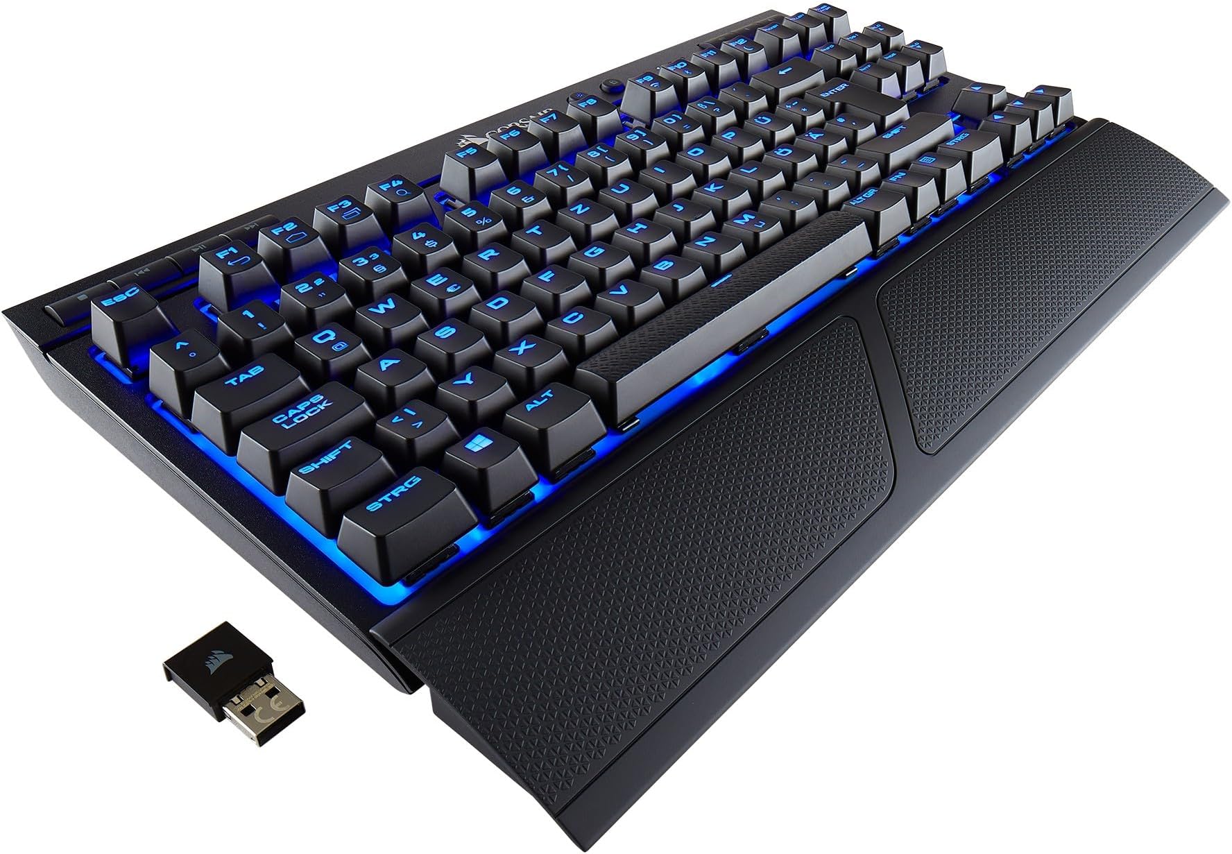 Corsair K63 Wireless RADIO+CABLE+BT, PC / Mac, Keyboard German layout
