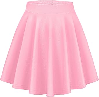 elescat Skirts for Women 2026 Summer Pleated Mini Casual Flowy High Waisted Short Skirt