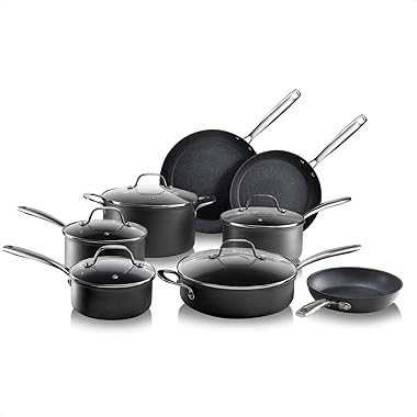 13 Pieces Aluminum Non Stick Cookware Set
