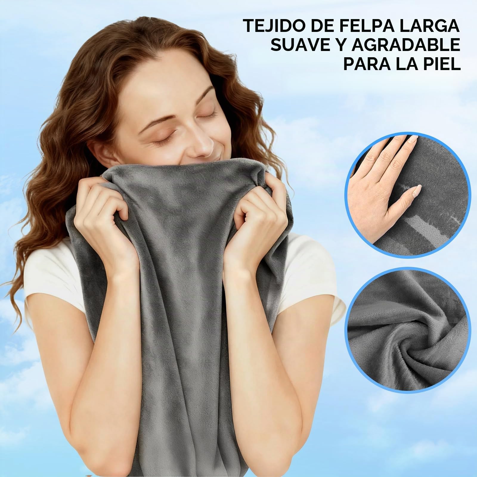 Cojín de cuña para cama y sofá, cojín de lectura de espuma viscoelástica de doble capa, cojín de cuña ajustable, cojín ergonómico para la espalda de las piernas, para jugar, leer (gris) (44 x 49 x 27