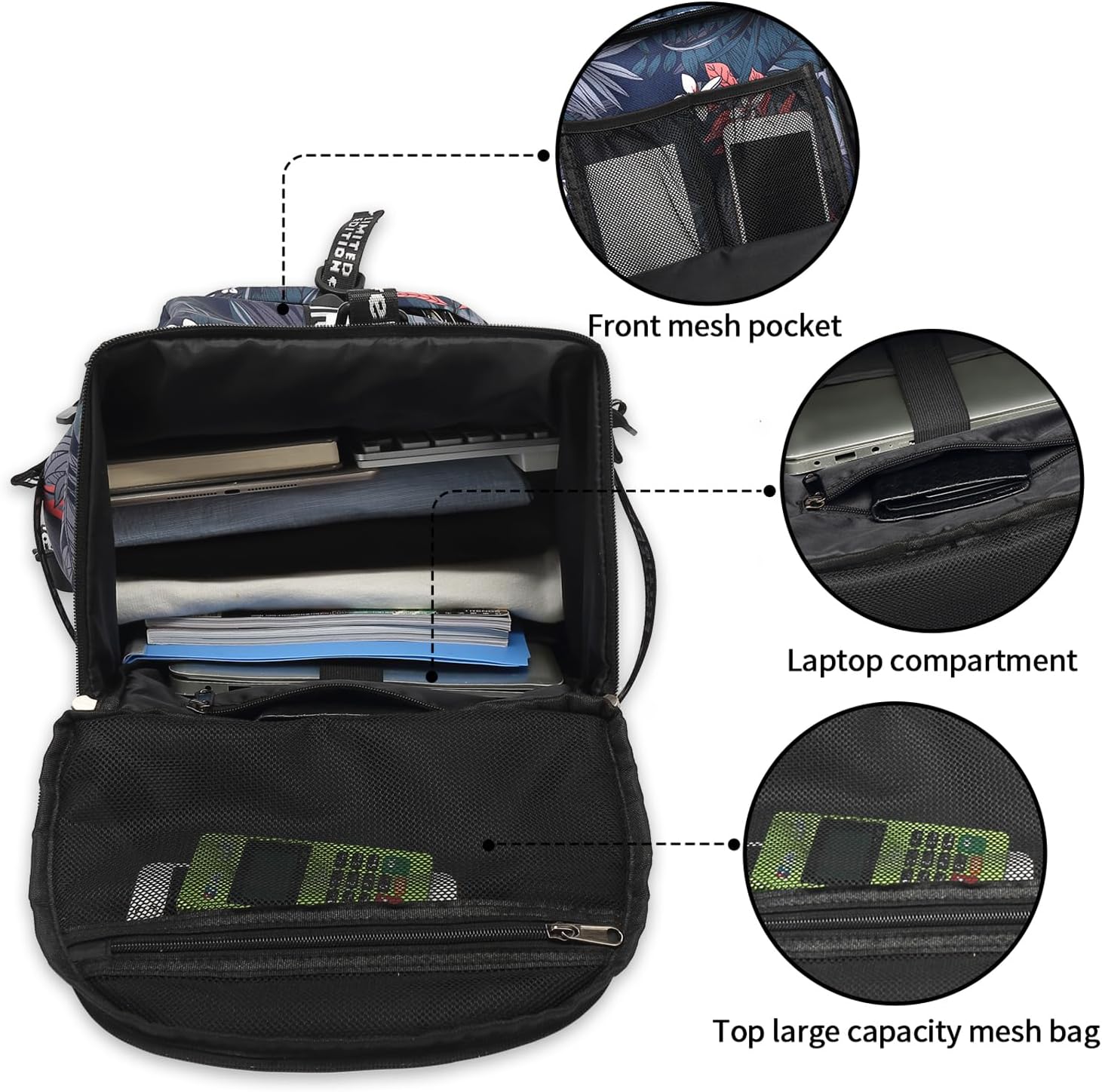 gym duffel bag backpack wrestling bag with shoe compartment 4 kinds of back method waterproof sports walking laptop - Image 8