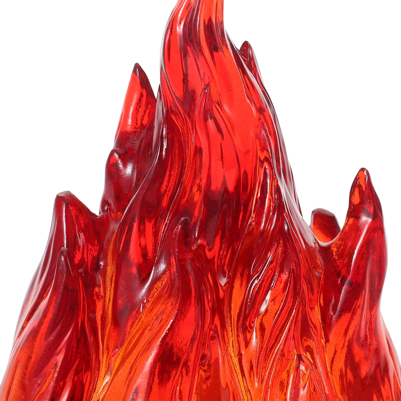 Toyvian Lampada a Fiamma Realistica LED Effetto Fuoco Artificiale senza Fiamma, Luce Notturna Decorativa da Tavolo a Batteria per Feste e Arredamento Interno ed Esterno