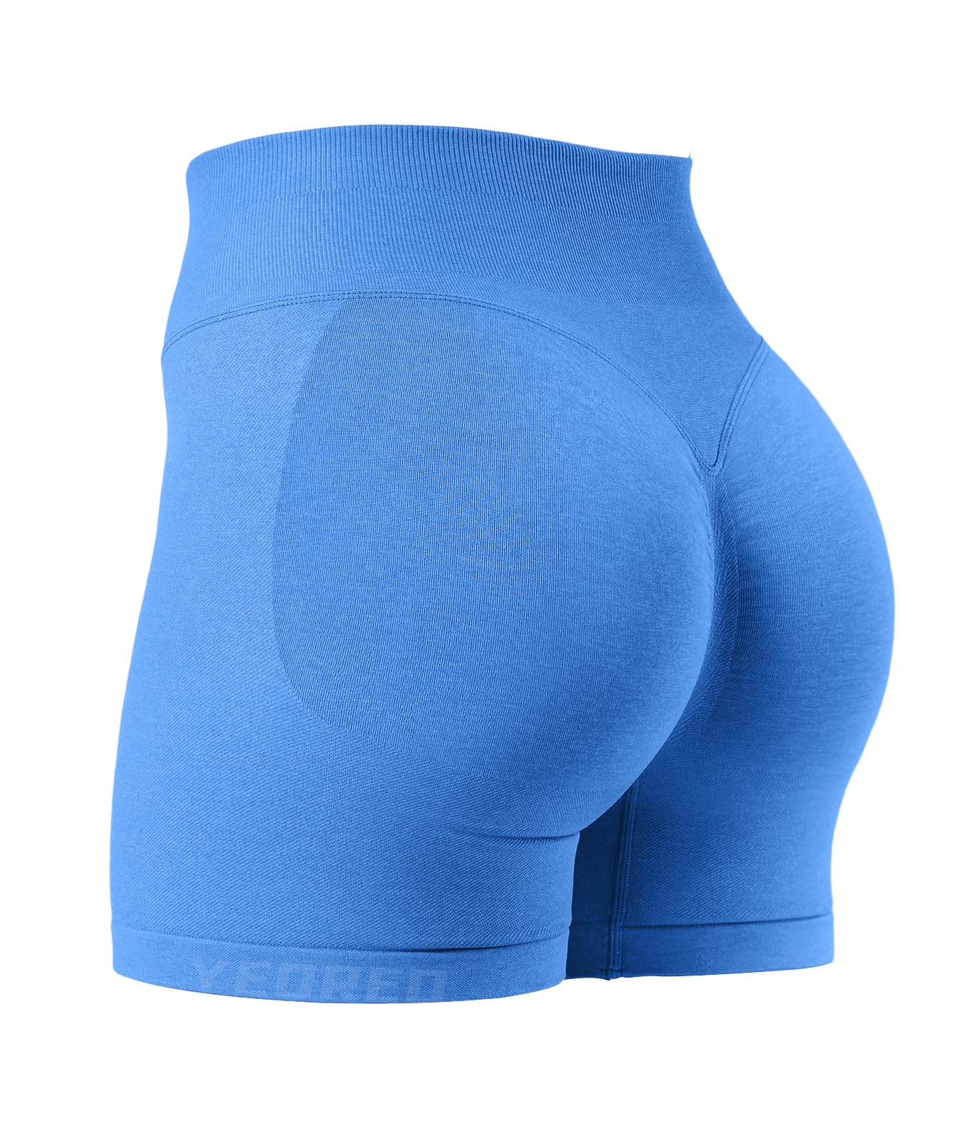 YEOREO SoftHue Workout Shorts for Women Scrunch Butt Lifting 4.5" Seamless Gym Clorisy Running Shorts