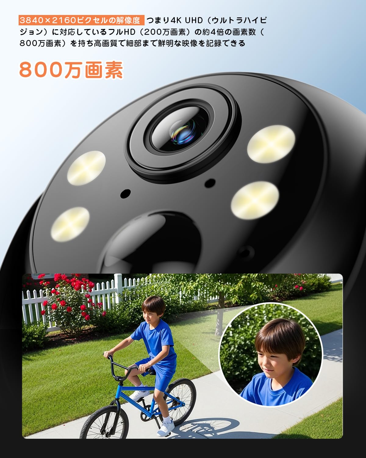 進化800万超高画素・高効率太陽光防犯カメラ Amazon.co.jp: 【進化800万超高画素・高効率太陽光防犯カメラ