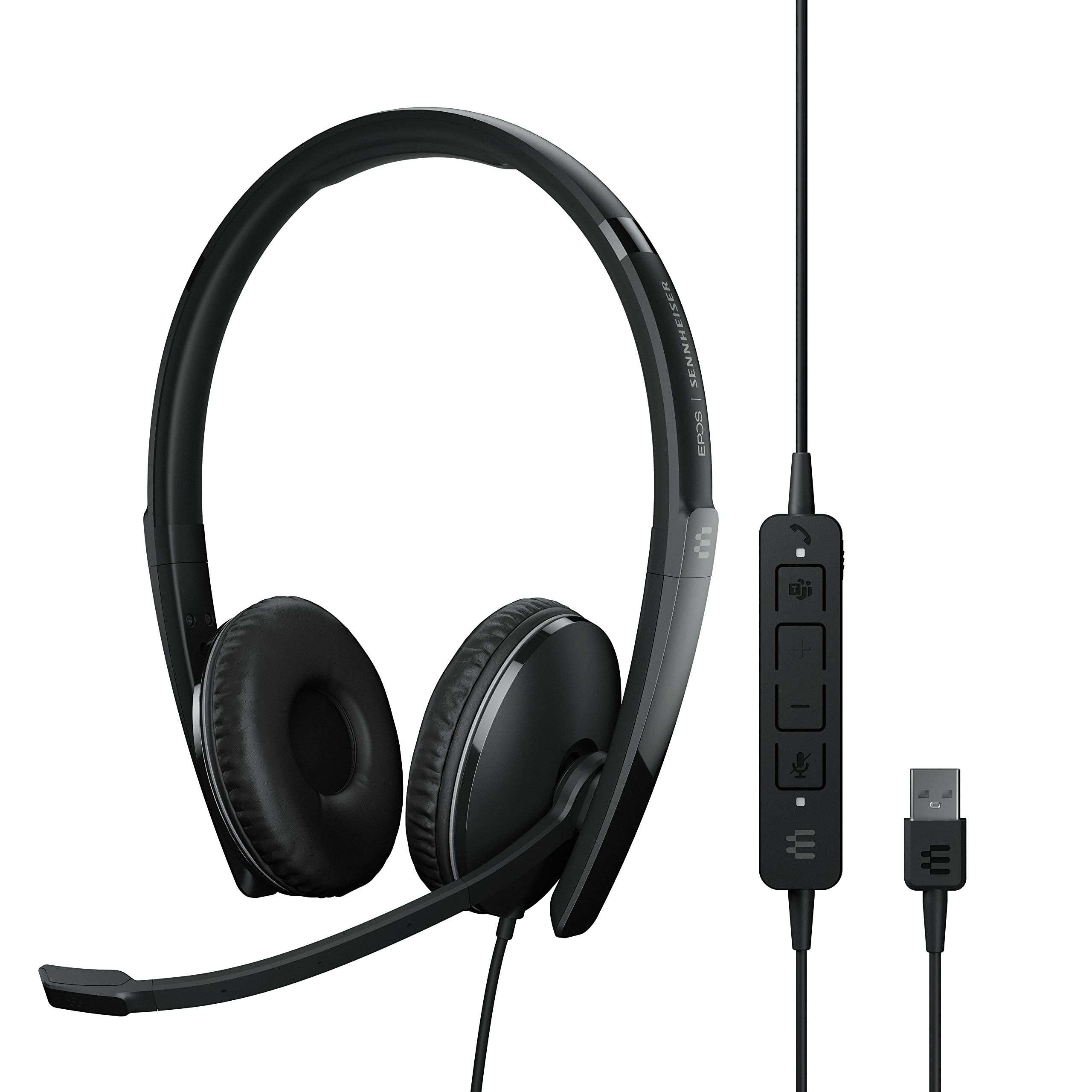EPOSI SENNHEISER ADAPT 160T ANC USB - Headset - on-ear - wired - active noise cancelling - USB - Certified for Microsoft Teams, Optimised for UC