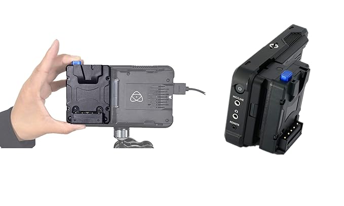 FXLION Nano LNP V-Lock Converting Plate Which Make it Possible to Use V-Lock Battery on NP-F Plate