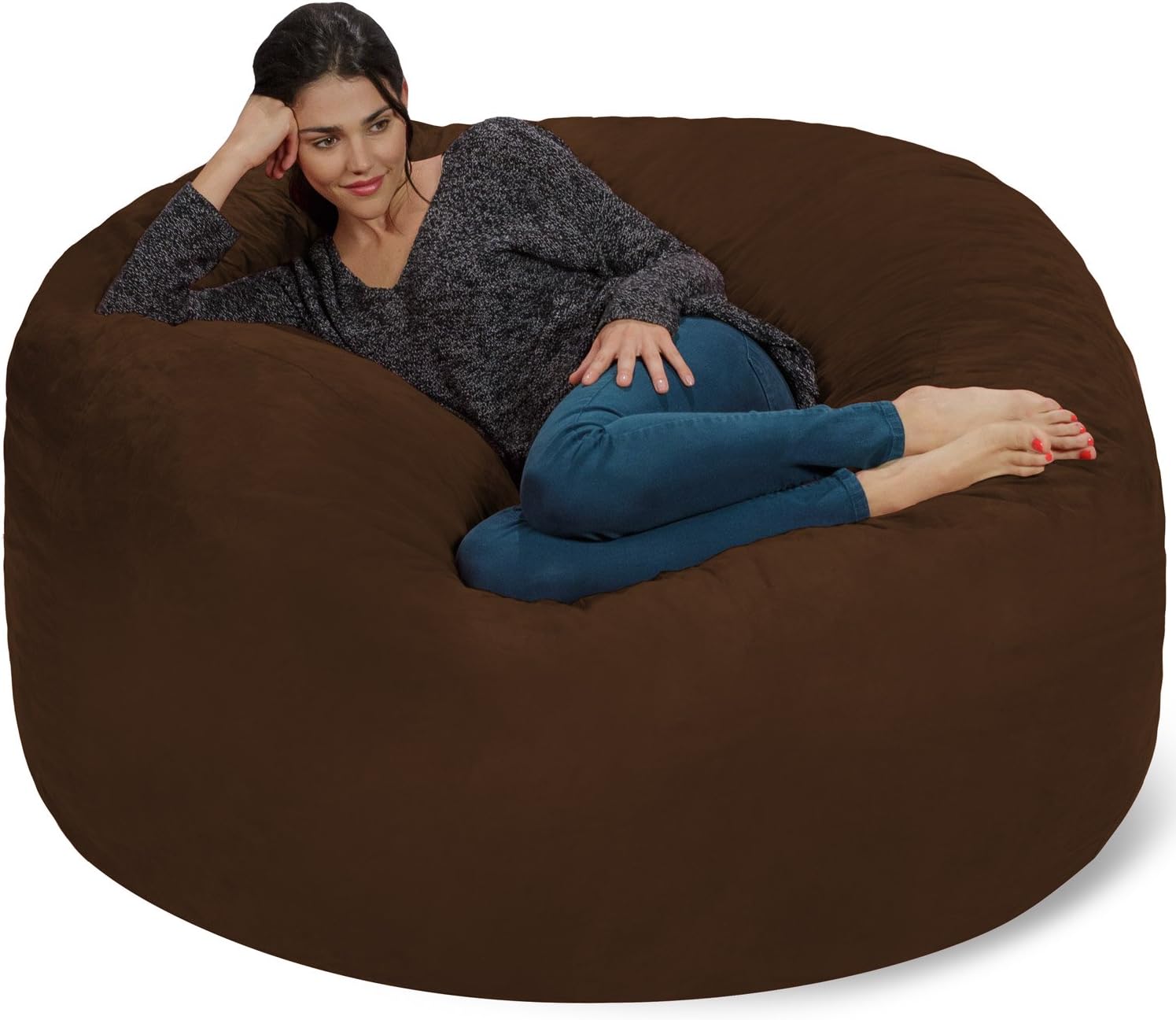 Silla Chill Sack Bean Bag muebles de espuma de memoria gigante y una