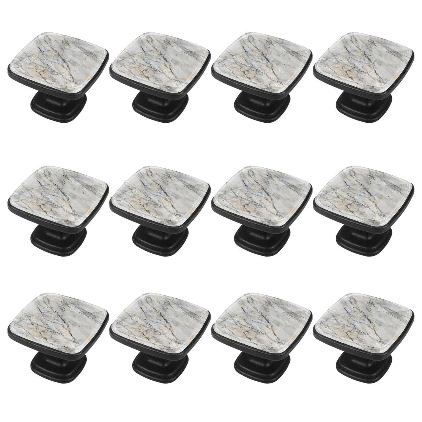 Boutons de commode en lot de 12 pour rénover la cuisine et le salon