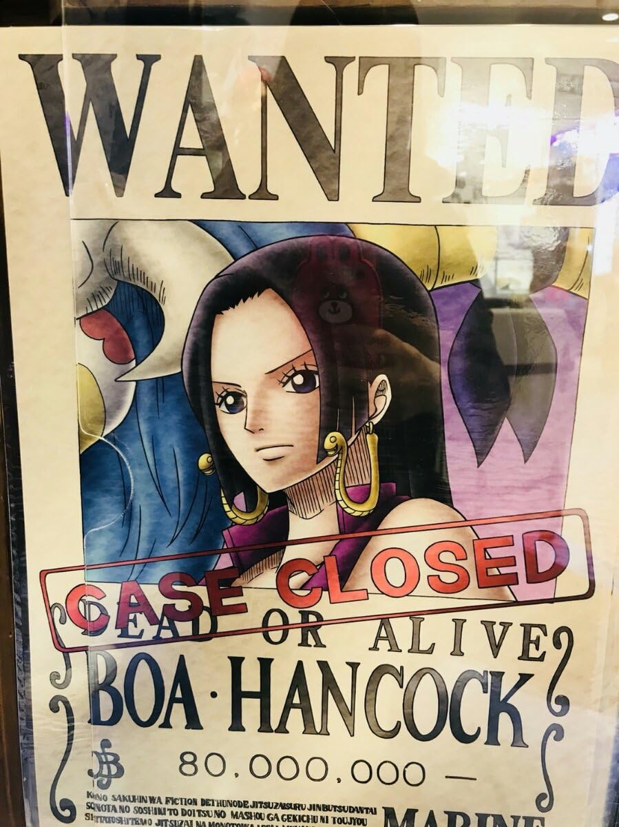 ボアハンコック ワンピース One Piece 麦わらストア 海軍発行公式指名手配書集 アニメ 萌えグッズ 通販 Amazon