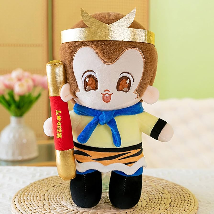 Amazon.co.jp: 猿ぬいぐるみ Jimubang 神話上の猿のキャラクター人形