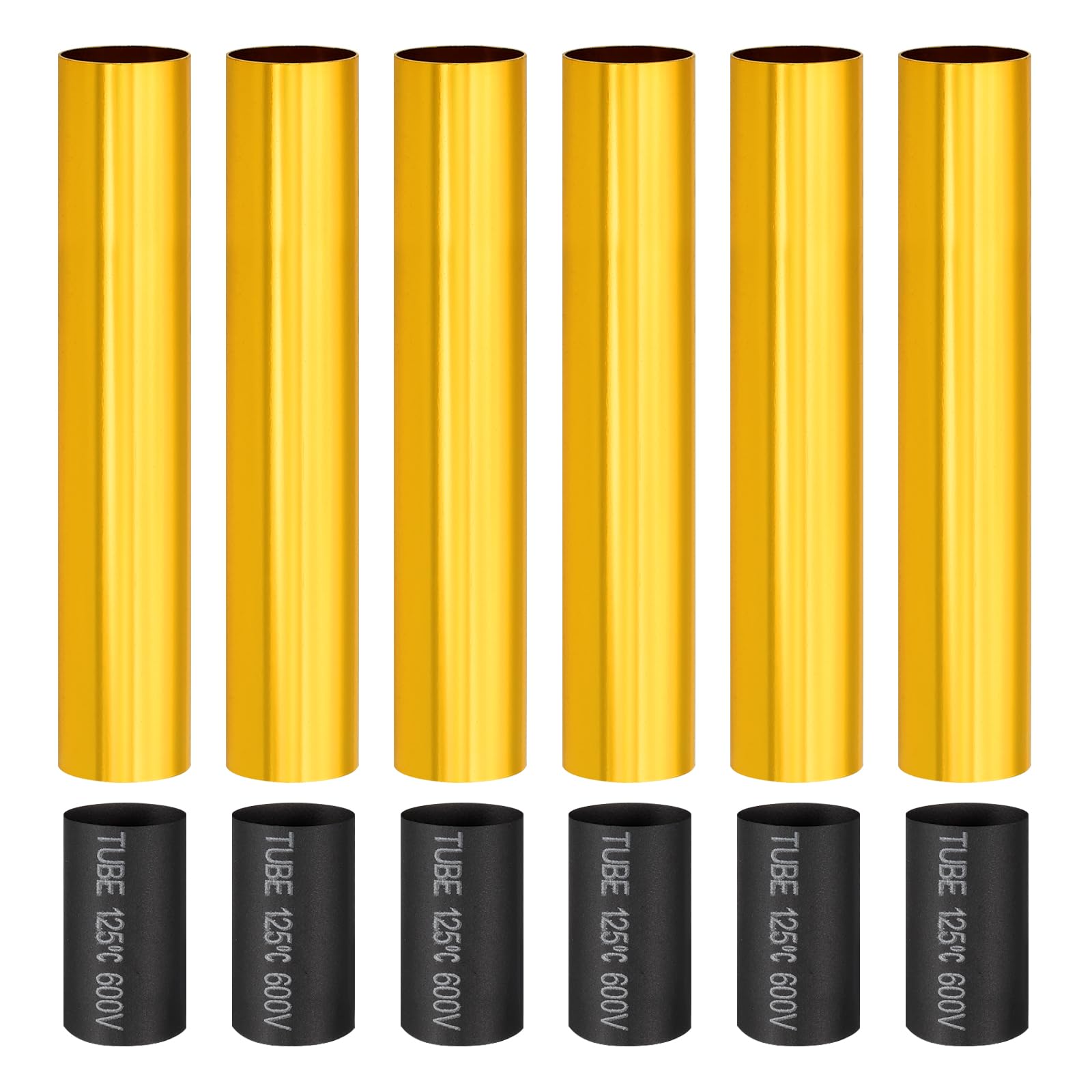 PATIKIL 5" Tall Candle Covers Sleeves
