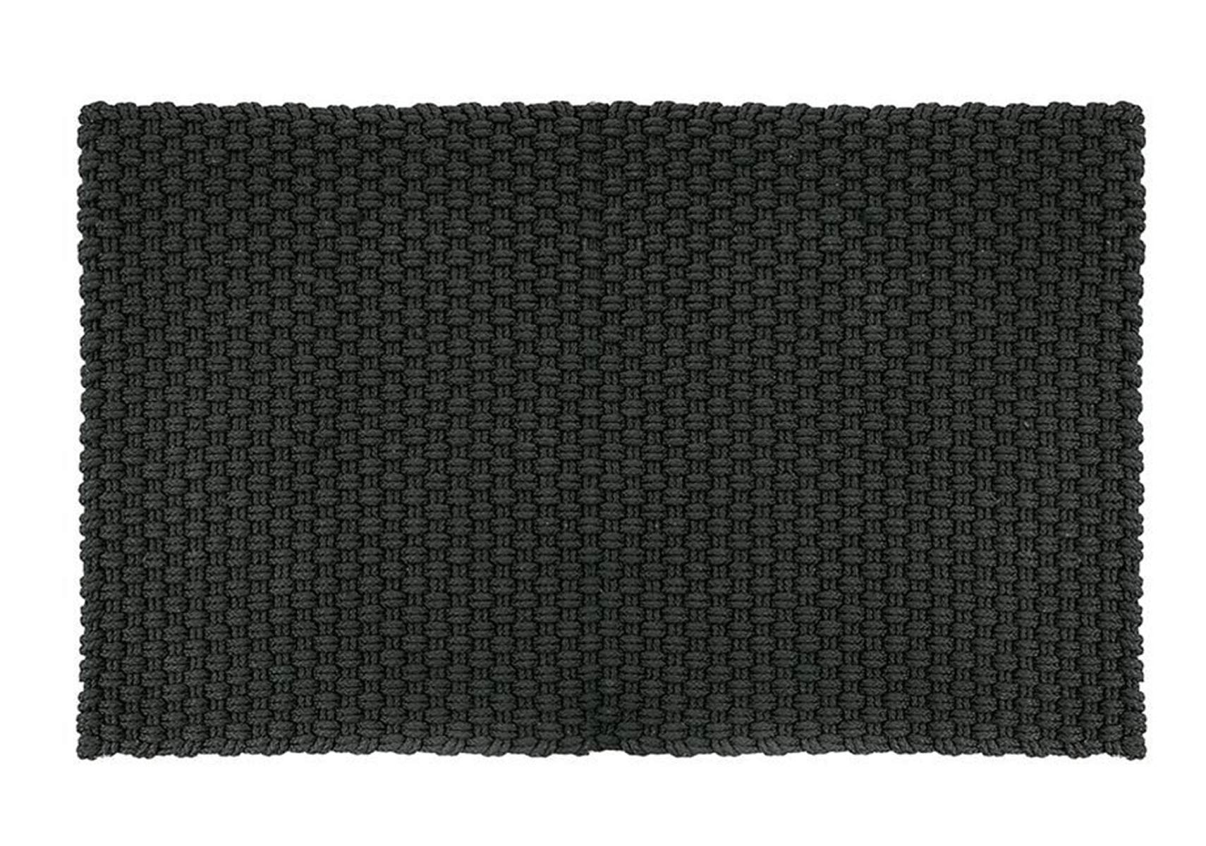 Pad - Fußmatte - Fußabtreter - Uni - Indoor/Outdoor - schwarz - 52 x 72 cm
