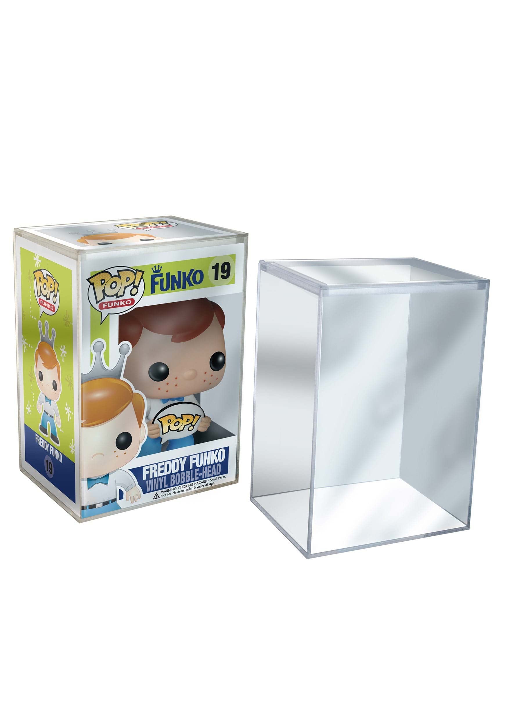Funko Pop! Premium - Premium Protector Display Cases - for Funko Pop! Collectable Vinyl Figures - Durable, Crystal Clear, and Stackable Storage