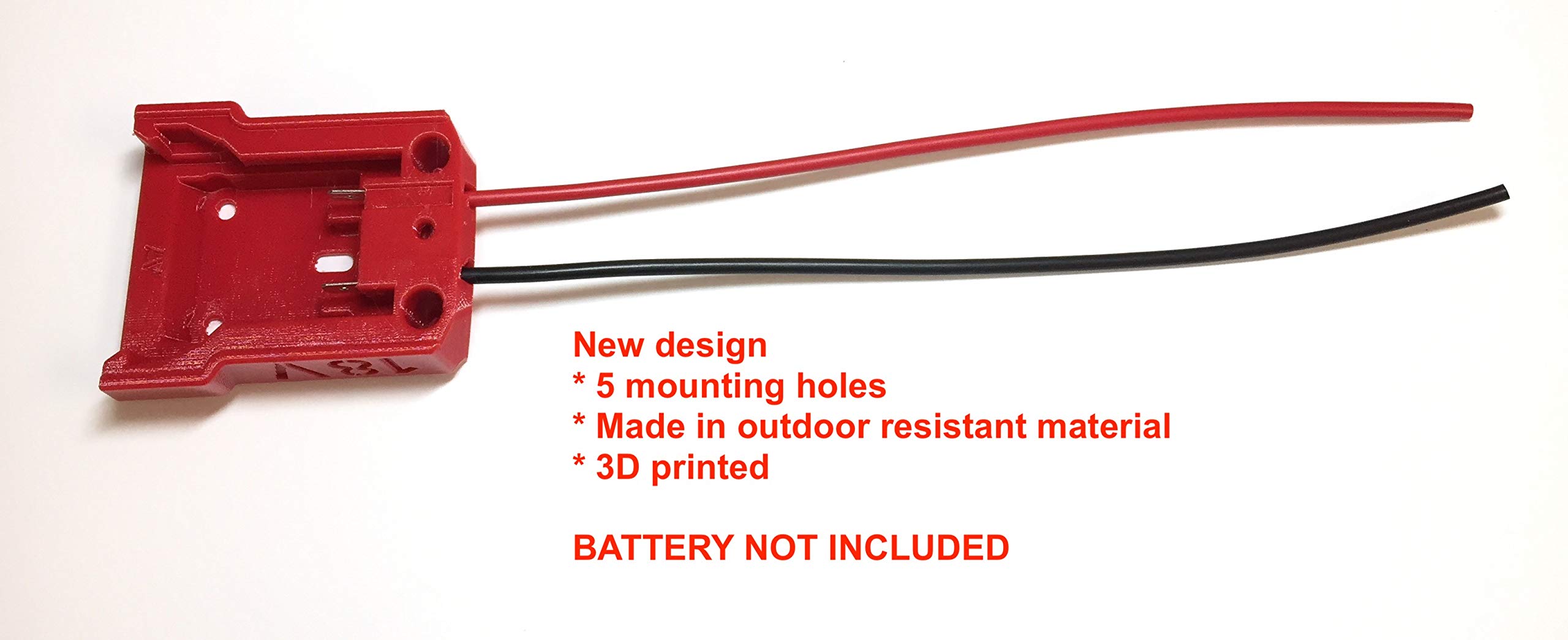 Produktbild von Batterieadapter Für Milwaukee 18V M18 – Robuster Stromversorgungs-Konverteranschluss Für XC18 Akkus, Praktisches Zubehör Für Industrie Und Werkstatt