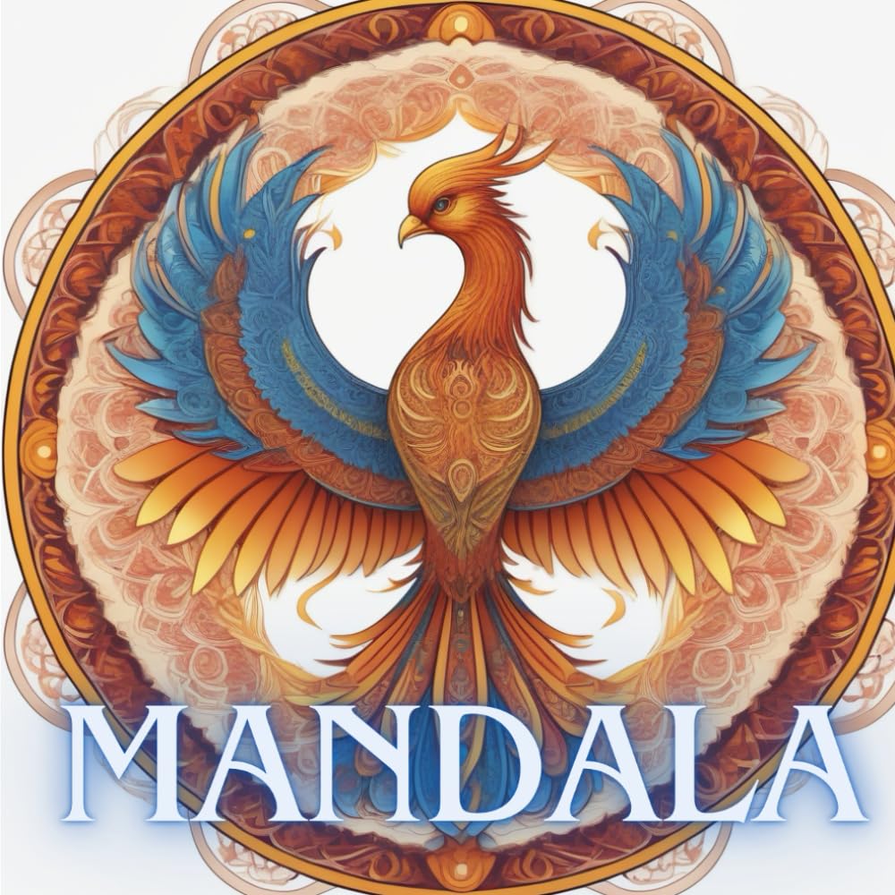 Mandala Coloring Book for Adult - 50 Mythical Creatures