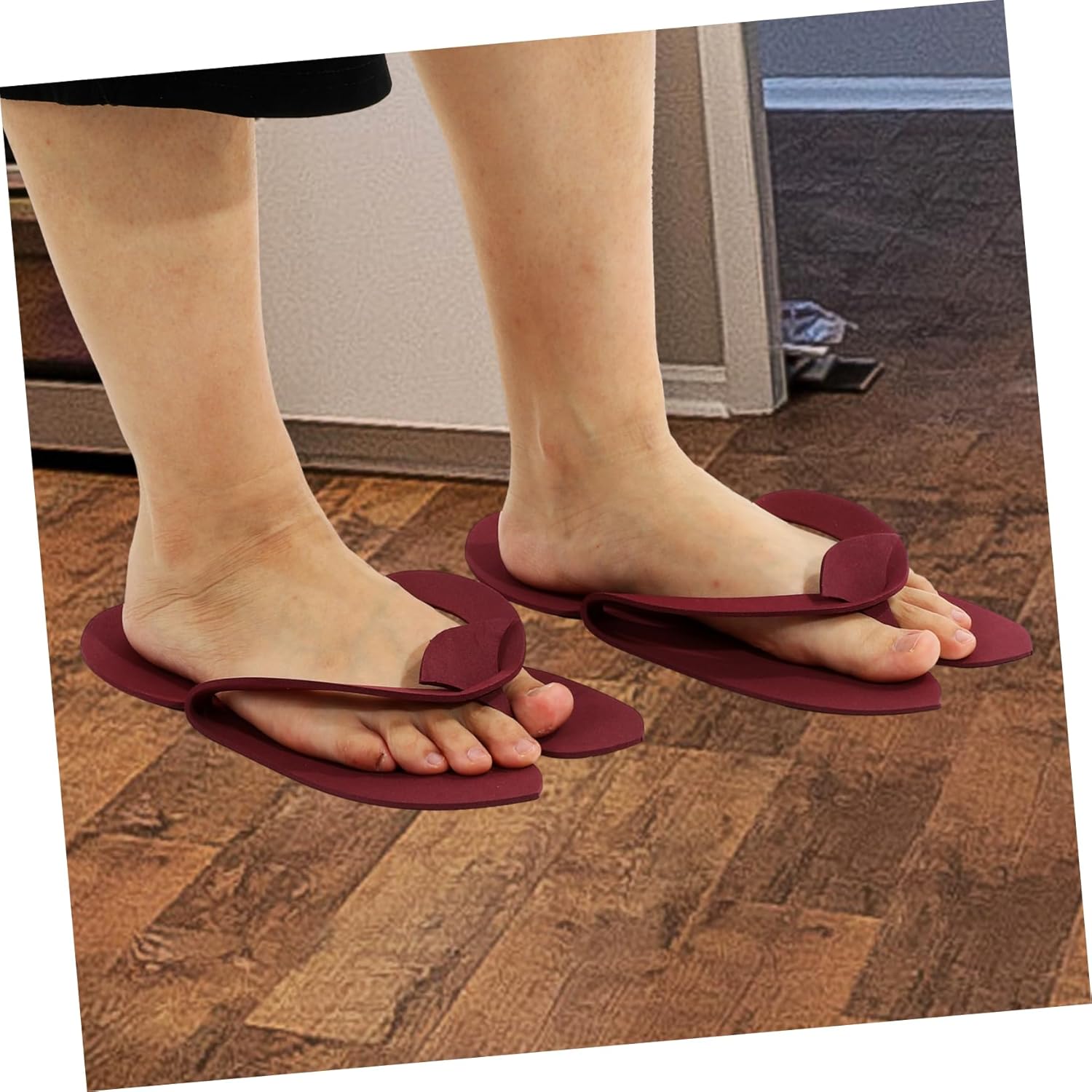 48pairs Disposable Slippers for Pedicure and Beach Use Lightweight Eva -flops One Design for Travel Quick-drying and Breathable Random Colors