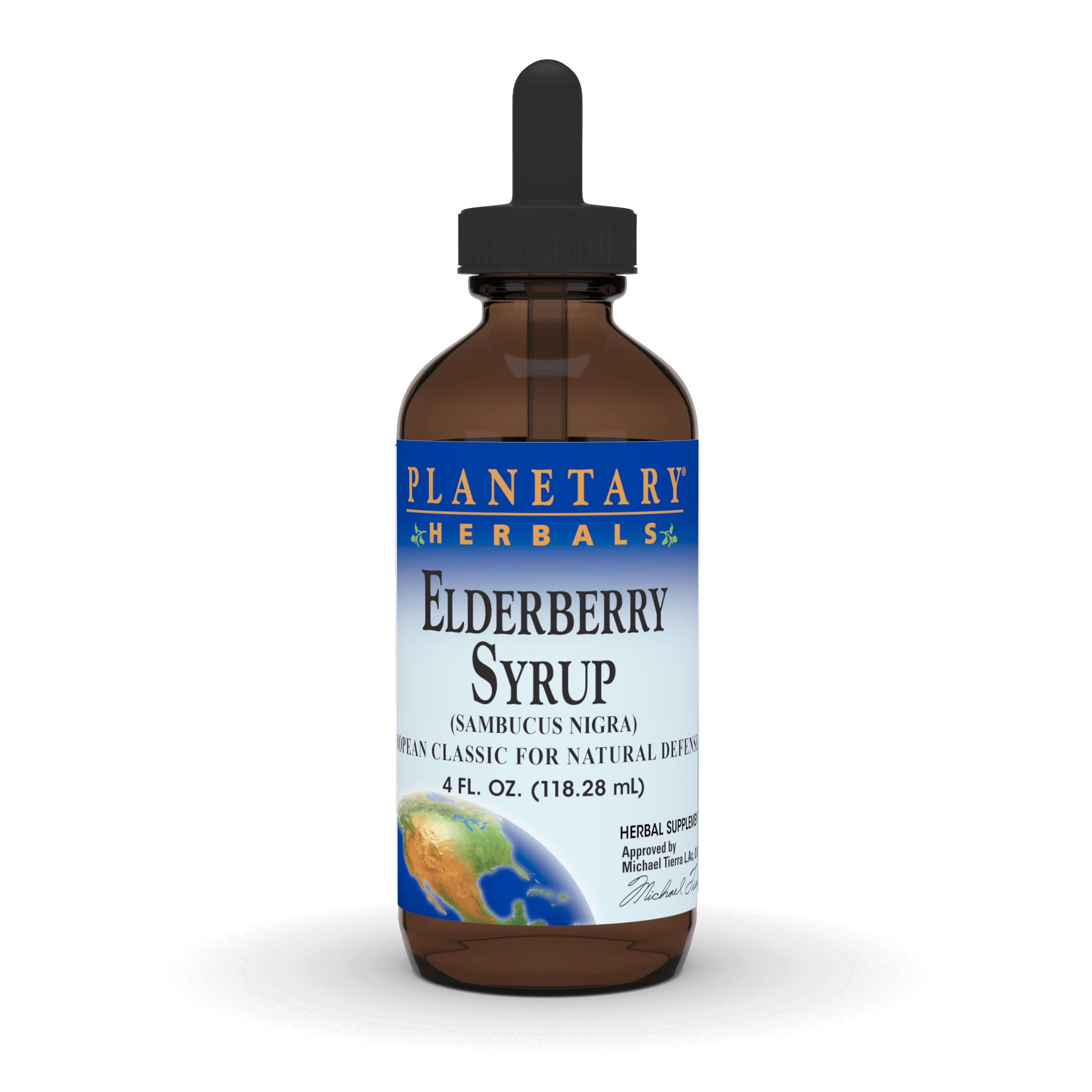 Planetary Herbals Elderberry Syrup, 4 Fluid Ounce