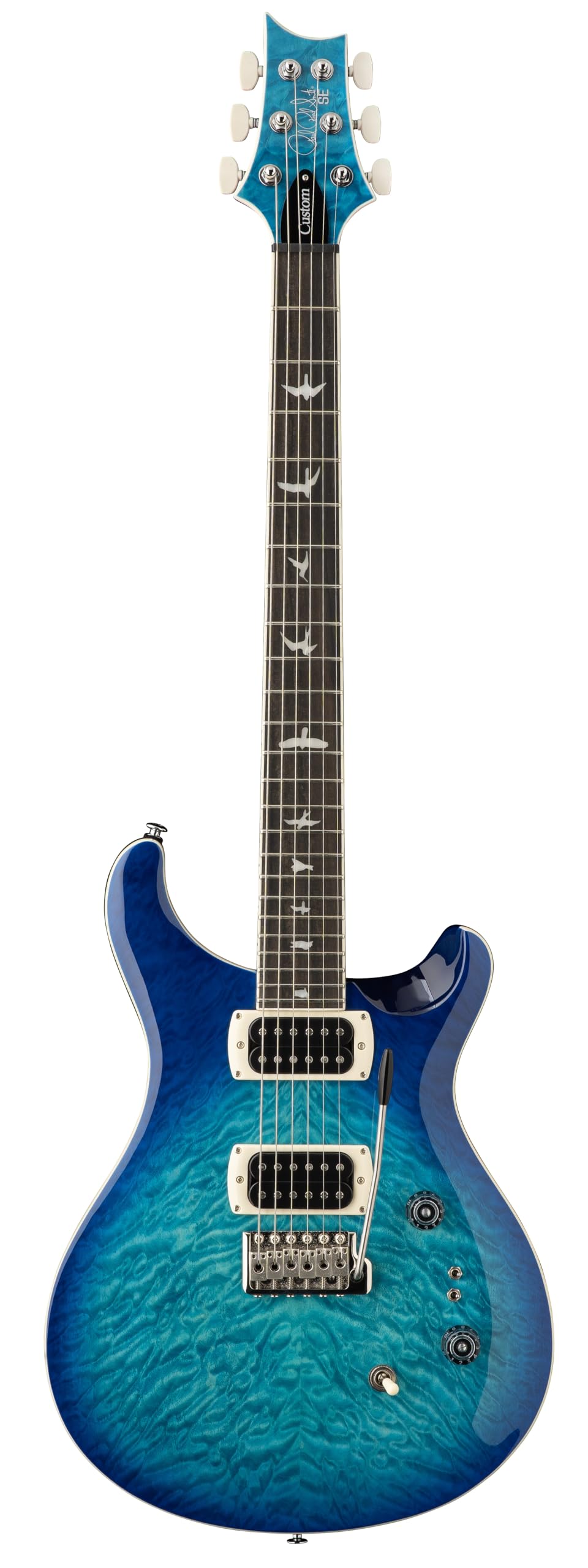 Amazon.com: PRS SE Custom 24-08 Quilt Package, Lake Blue with