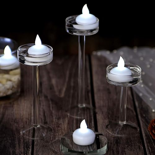 Miniatura 4 de Velas flotantes IMAGE sin llama luces LED flotantes de té, paquete de 12 velas impermeables para bodas, fiestas, spa, hogar, interior, exterior,