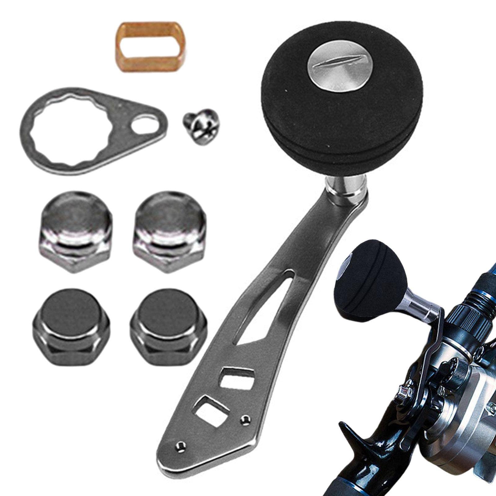 Angelrolle Ersatzteile, Metall-Angelrollen-Griff-Set | Spinnrolle Wipparm  Griff Angelrolle Beschlge fr Outdoor-Aktivitten Qarido : Amazon.de:  Sport ...
