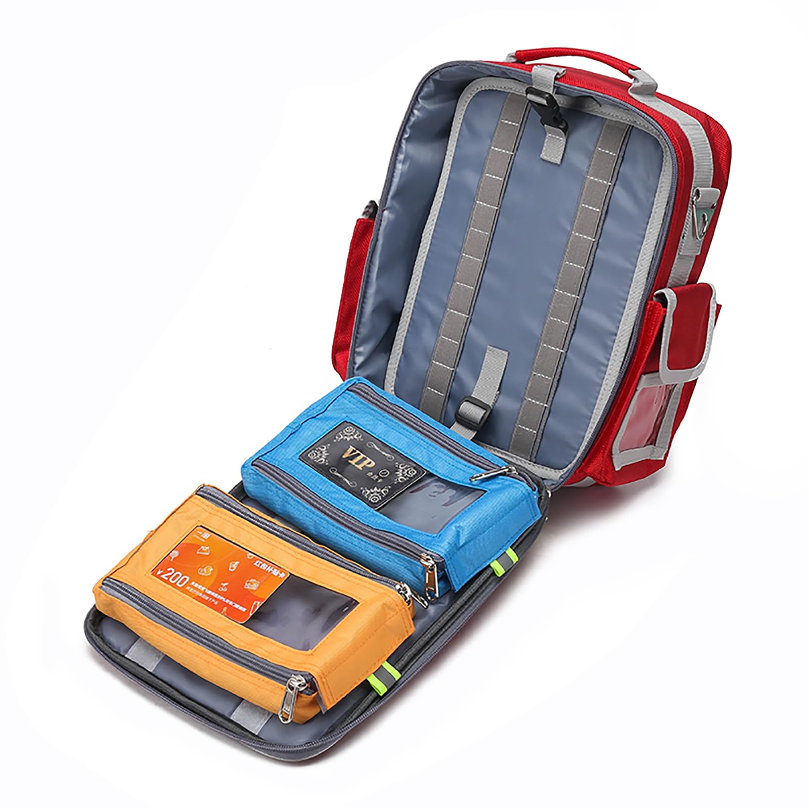 Notfallbeutel leer,medizinische Tasche mit Griff und Schultergurt,für die Pflege zu Hause,Outdoor,Wandern,Reisen