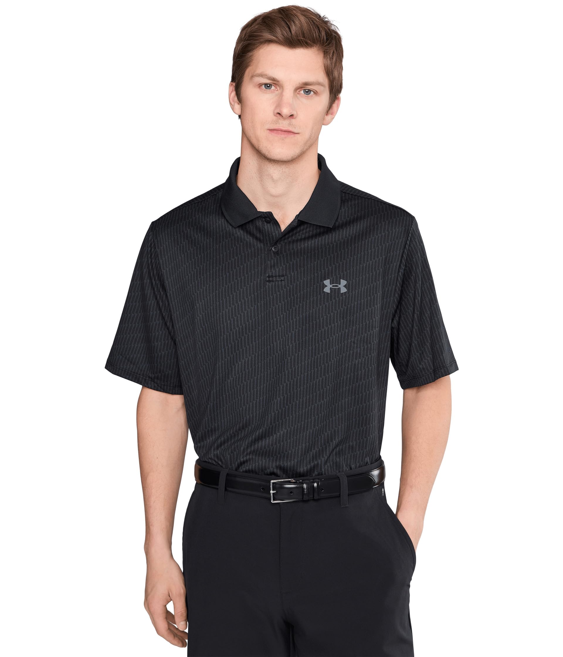 Under Armour Men's Matchplay Printed Golf Polo