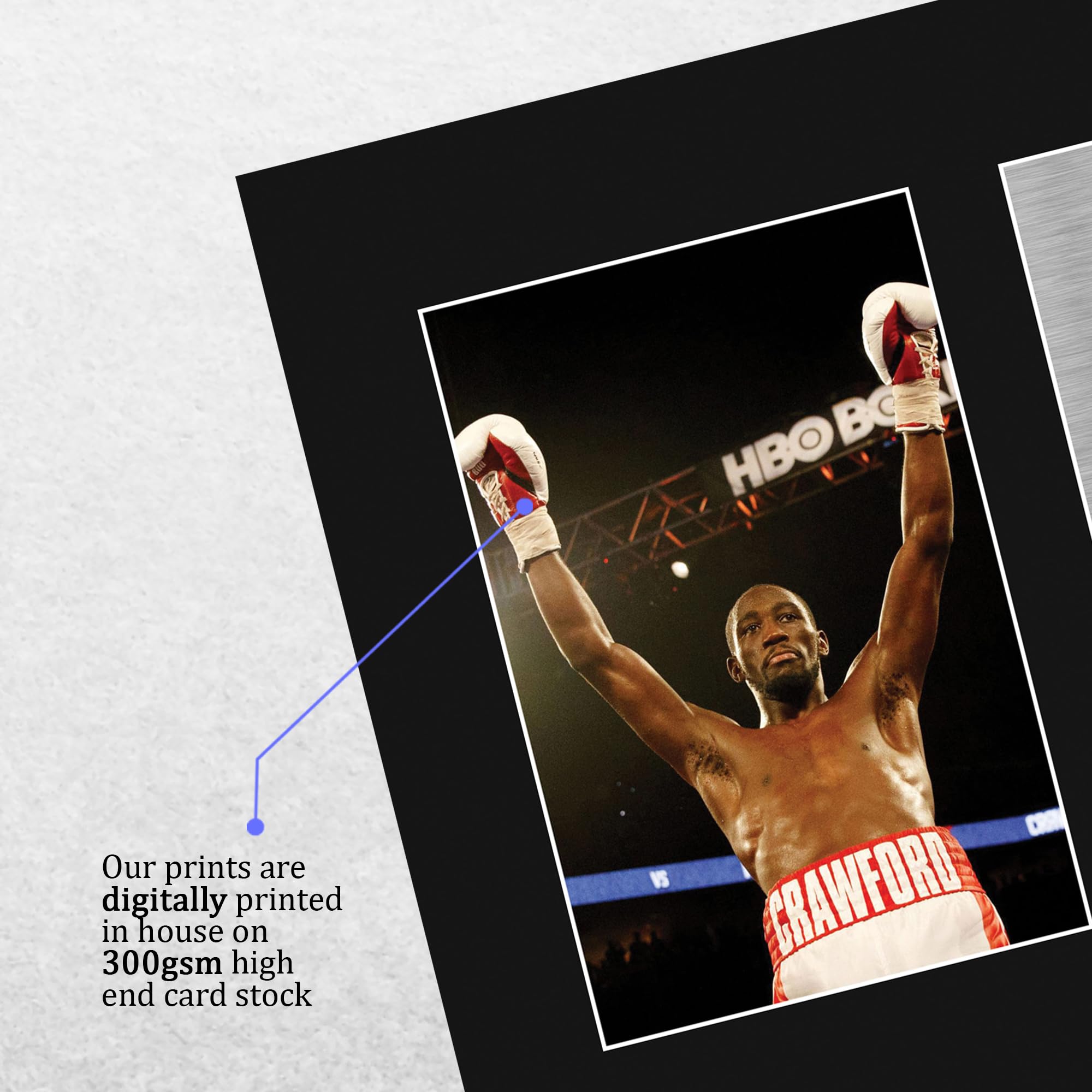 Amazon.com: HWC Trading Terence Crawford Boxing Gifts Printed