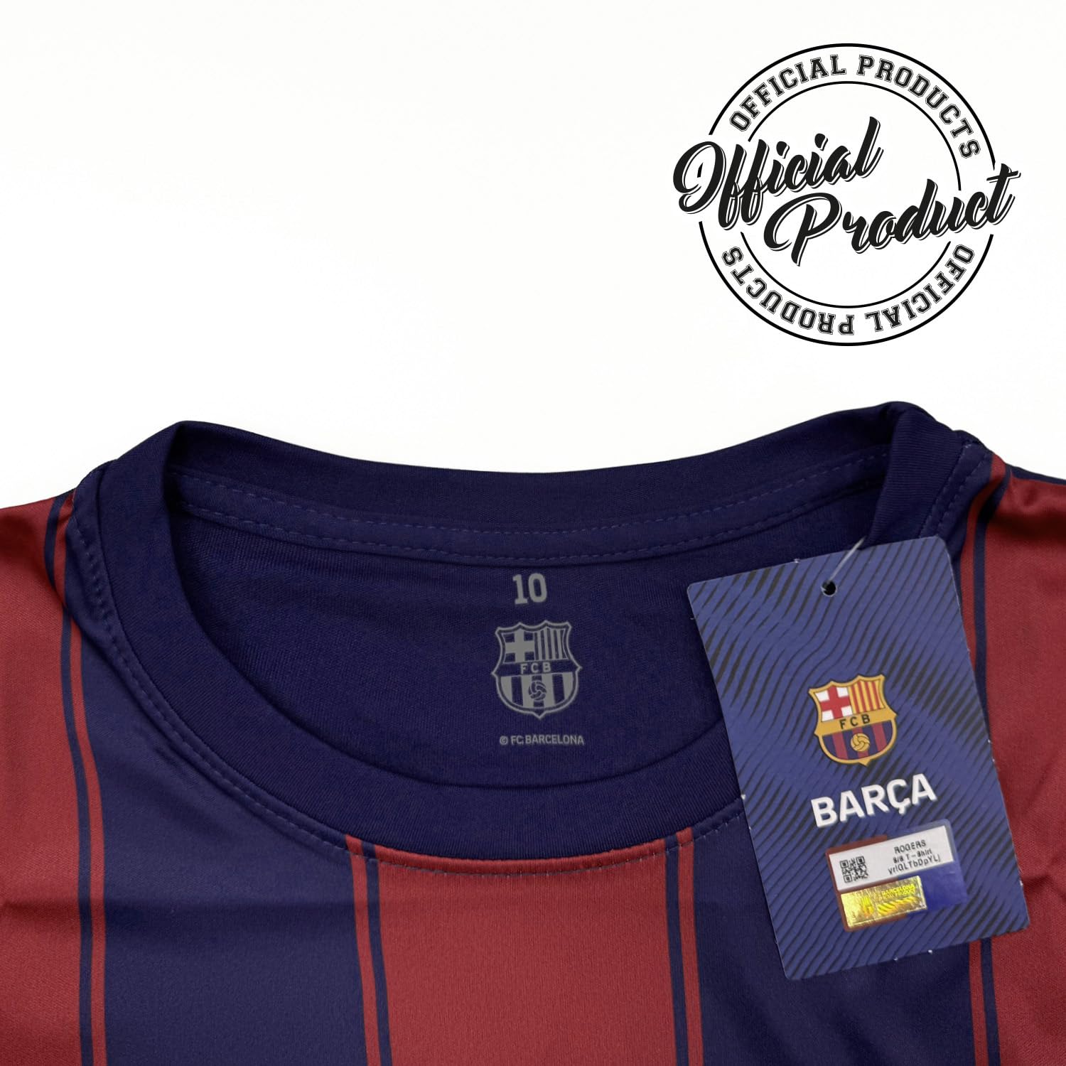 FC Barcelona Maglia Calcio Stagione 2025/26. Replica Stadio Ufficiale per Adulto, Ragazzo e Bambino - 5